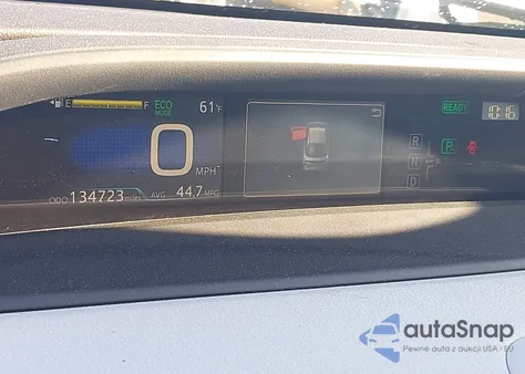 2016 Toyota Prius Three from USA, damaged, VIN JTDKARFU7G3510844